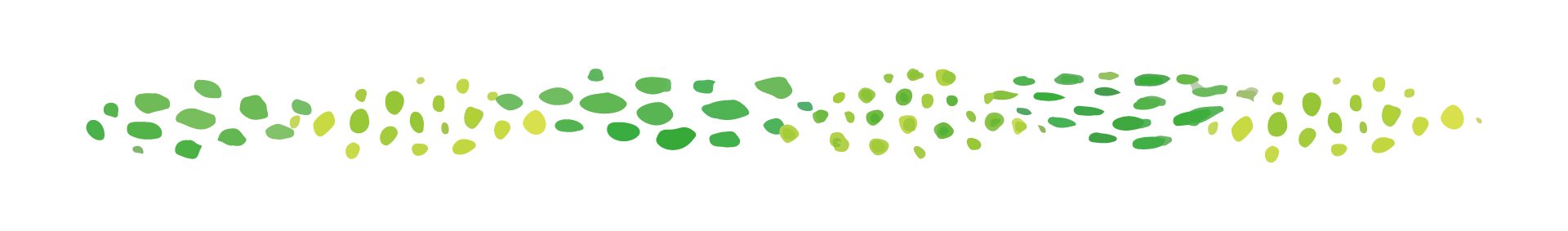 緑モチーフのライン