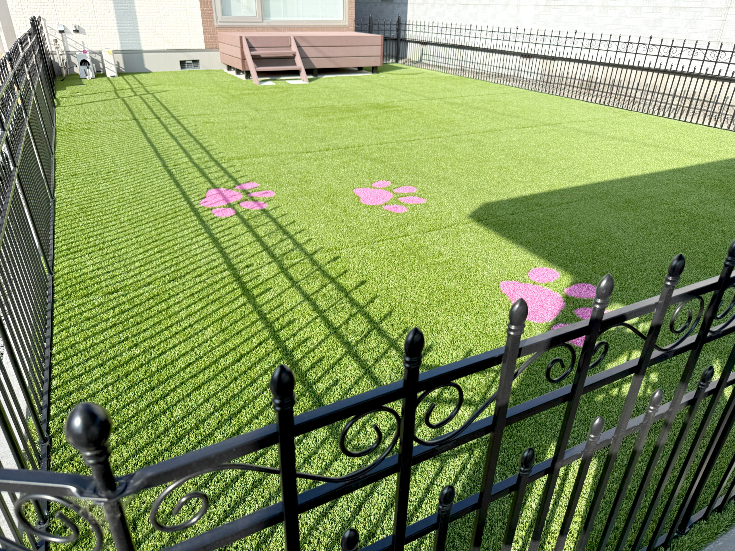 人工芝のドッグラン