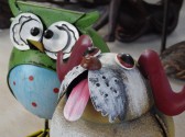 ユラユラ~フクロウとワンちゃん=旭川グリーン造園 IMGP6722