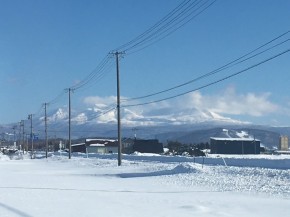 神々しい大雪山