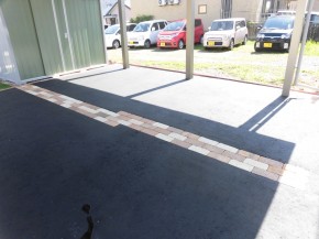 旭川市 外構 レンガライン 旭川市 外構 レンガライン