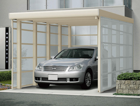 防風ネット サイドパネルご紹介 旭川 エクステリア 外構 グリーン造園